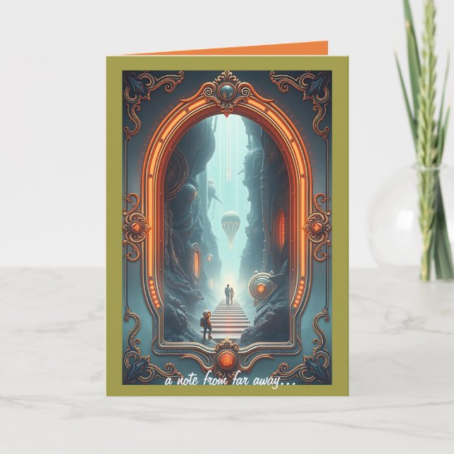 Ein Hinweis aus der Ferne (Vorderseite)