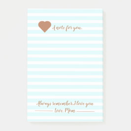 Ein Hinweis aus der Mama Post-it Klebezettel