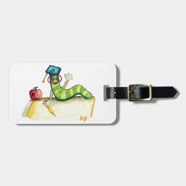 Ein Hinweis des Lehrers Gepäckanhänger (Vorderseite horizontal)