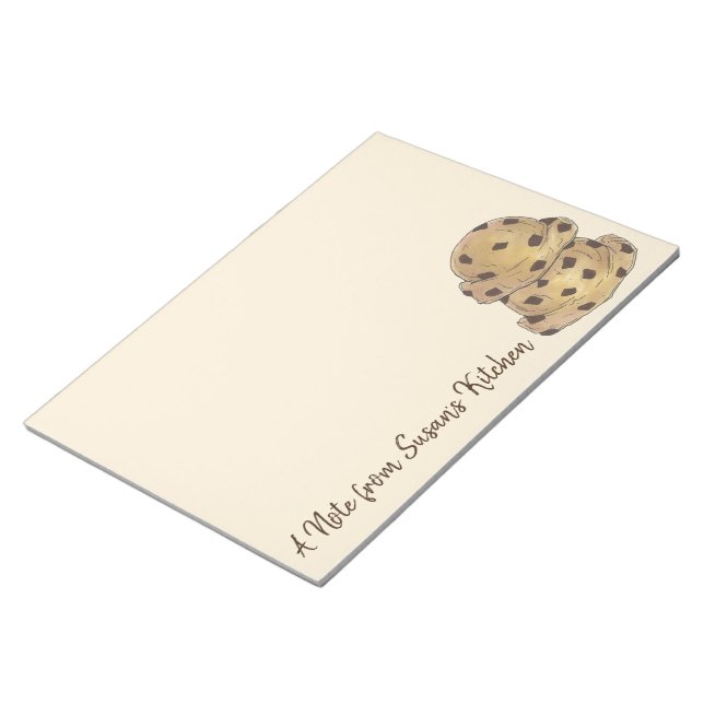 Ein Hinweis von... Küchenschokolade Chip Cookie Te Notizblock (angewinkelt)