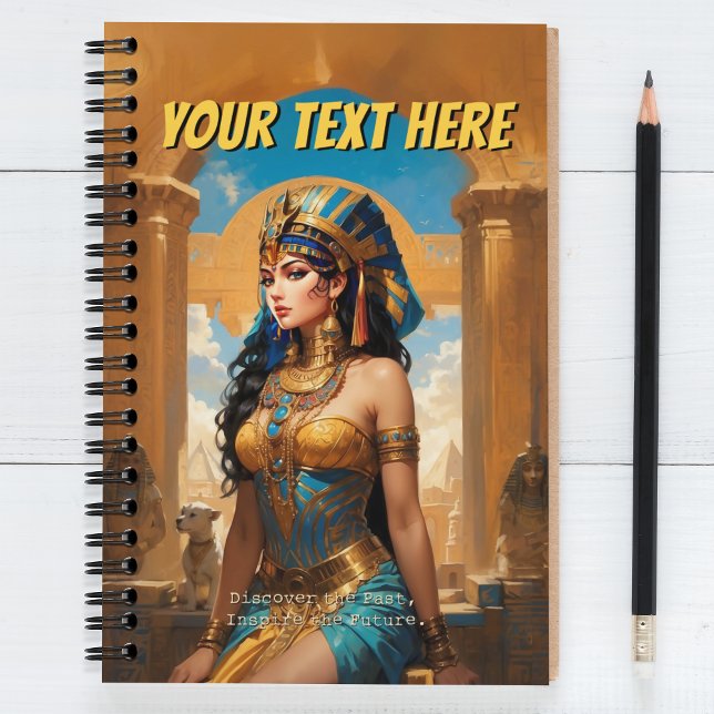 Ein historisches Odyssey-Spiral-Notebook Notizbuch (Personalised School Notebook)