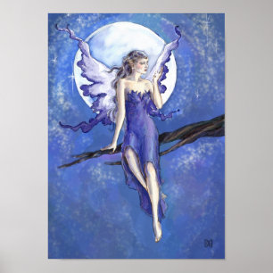 Ein Hochsommer-Nachtplakat Poster