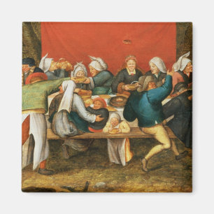 Ein Hochzeits-Fest Magnet