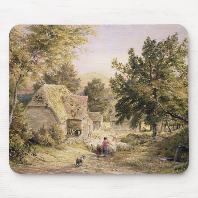 Ein Hof nahe Prinzen Risborough, 1845/6 (w/c an Mousepad (Vorne)