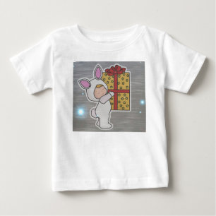 Ein Honey Bunny Weihnachten Baby T-shirt