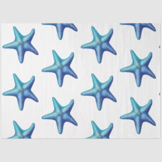 Ein Hübsches Design der Blue Nautic Series 6 Seidenpapier