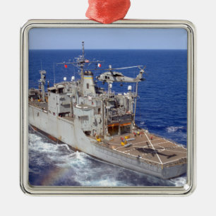 Ein Hubschrauber klärt den Führerraum Ornament Aus Metall