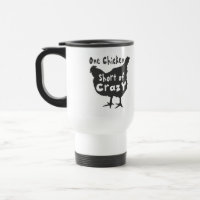 Ein Hühnchen Kurz von Crazy