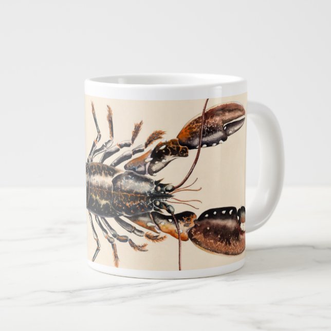 Ein Hummer von Solva Jumbo-Tasse (Vorderseite Rechts)