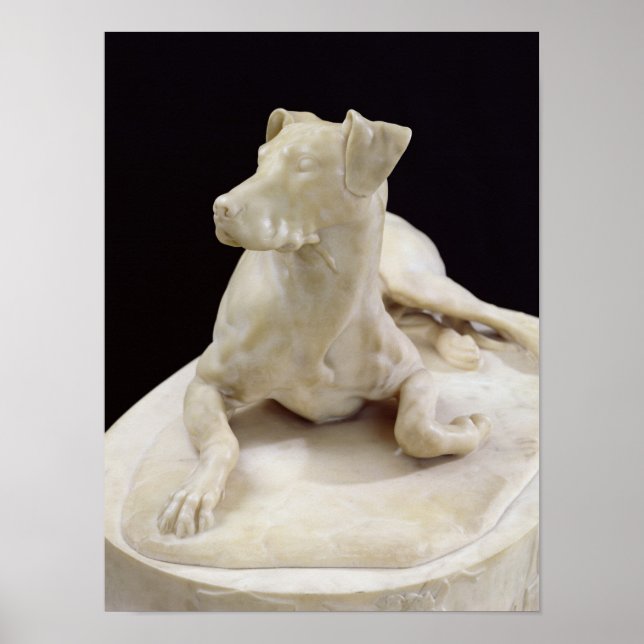 Ein Hund, 1827 Poster (Vorne)