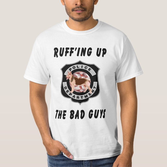 Ein Hund der Polizei-K9 T-Shirt (Vorderseite)