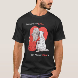 Ein Hund für Frauen Kinderhemden Adoptiere ein Hau T-Shirt