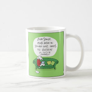 Ein Hundebrief an den Weihnachtsmann - Funny Chris Kaffeetasse