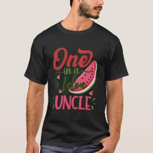 Ein In Einem Melonen-Onkel-Wassermelonen-Familien- T-Shirt