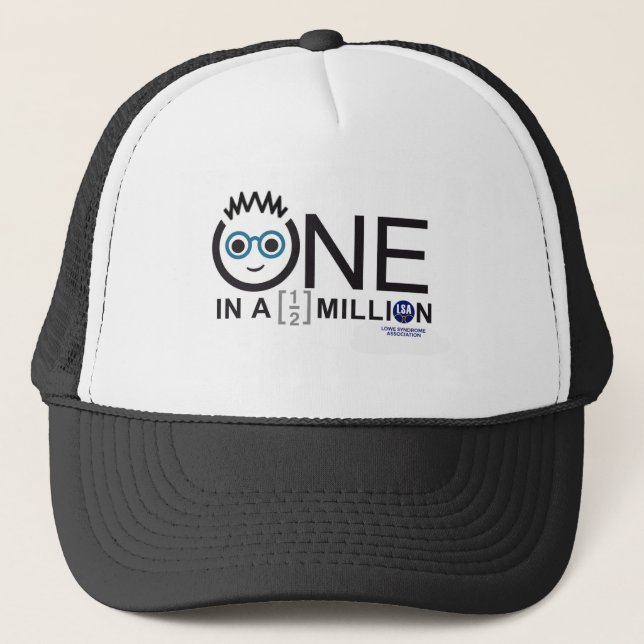 Ein in einer halben Million Logo - LKW-Hut Truckerkappe (Vorderseite)