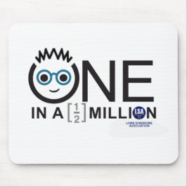 Ein in einer halben Million Logo - Maus-Pad Mousepad