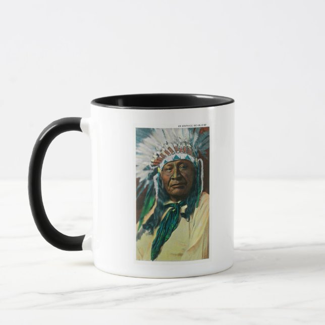 Ein indischer ChefportraitColorado Tasse (Links)
