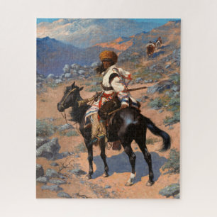 Ein indischer Trapper von Frederic Remington