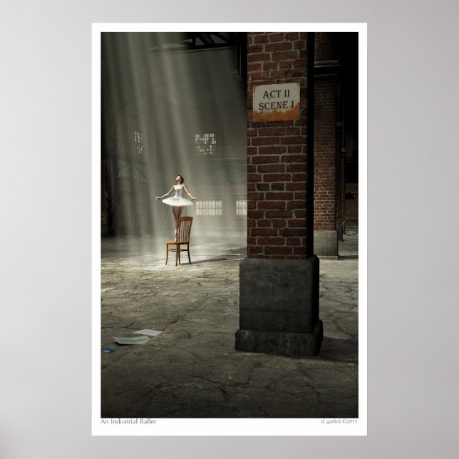 Ein industrielles Ballett Poster (Vorne)