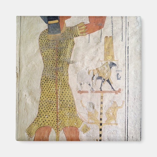 Ein Inmutef-Priester macht ein Angebot Magnet (Vorne)