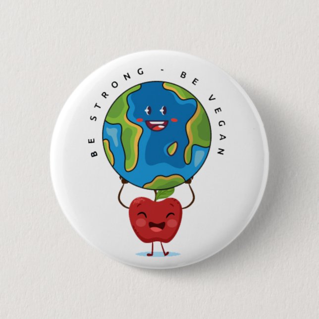 Ein inspirierend Knopf für inspirierend Leute Button (Vorderseite)