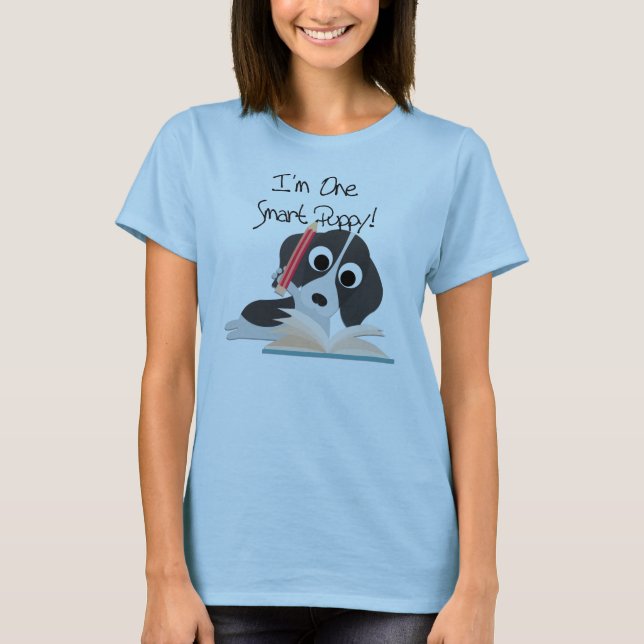 Ein intelligentes Puppy T-Shirt (Vorderseite)