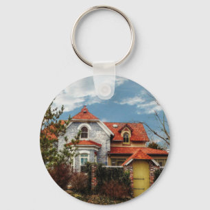 Ein interessantes Haus Schlüsselanhänger