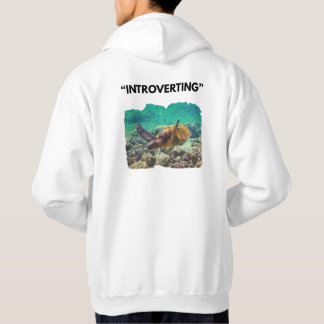 Ein Introvertierten-Hoodie mit Turtle-Symbol  Hoodie