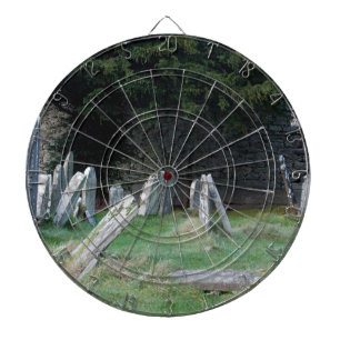 Ein irischer Friedhof Dartscheibe