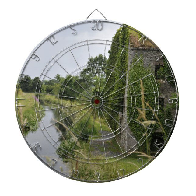 Ein irischer Kanal Dartscheibe (vorne)