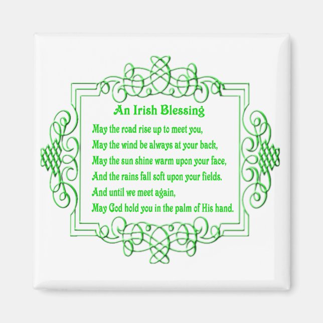 Ein Irish Sessing Magnet (Vorne)
