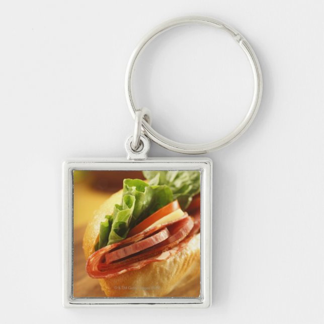 Ein italienisches Vorsandwich mit Schlüsselanhänger (Vorne)