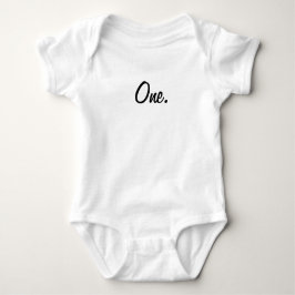 Ein Jahr alter Baby Bodysuit Strampler