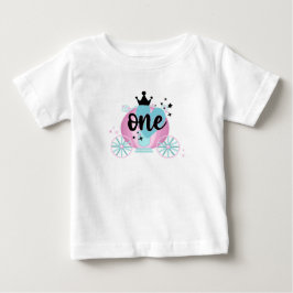 EIN JAHR ALTES PRINCESS-SHIRT BABY T-SHIRT
