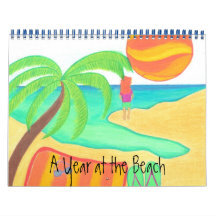 Ein Jahr am Strandkalender