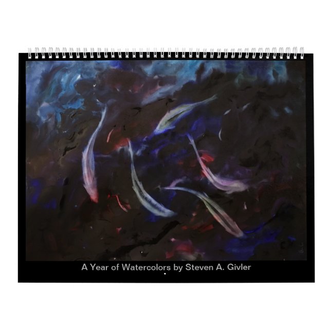 Ein Jahr Aquarellbilder von Steven A. Givler Kalender (Titelbild)