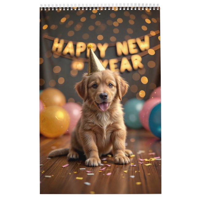 Ein Jahr der Adorable Hunde Kalender (Titelbild)