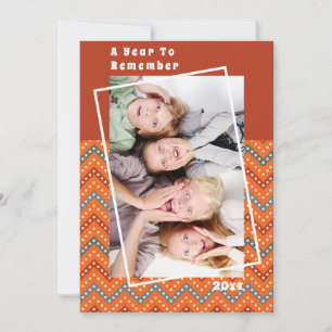 Ein Jahr der Erinnerung an das Zickzack Weihnachts