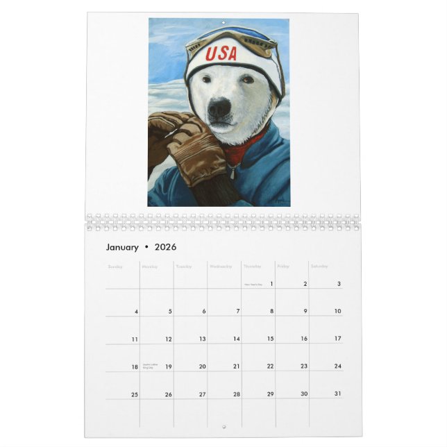 Ein Jahr der Fantasie Kalender (Jan 2026)