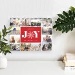 Ein Jahr der Freude | FOTO Kalender<br><div class="desc">Teilen Sie sich auf jeder Seite dieses Foto-Kalenders einen bevorzugten Speicher mit Fotos, die mit einem inspirierten nordischen Pullover-Muster in saisonalen Farben gerahmt sind. Cover bietet eine Miniaturversion jedes Fotos mit "Ein Jahr der Freude" in der Mitte in festlicher Rot Schrift. Eine rote Schneeflocke ersetzt das "O" für zusätzlichen Feiertagssjubeln....</div>