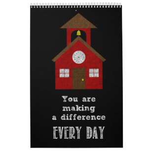 Ein Jahr der Inspiration für Lehrer Kalender