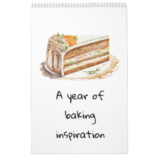 Ein Jahr des Backen Inspiration Kalender