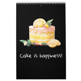 Ein Jahr des Inspirationskalenders für Kuchen Kalender