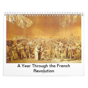 Ein Jahr durch die Französische Revolution Kalender