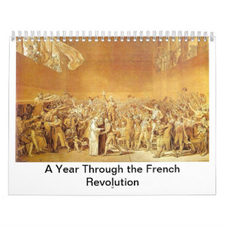 Ein Jahr durch die Französische Revolution Kalender