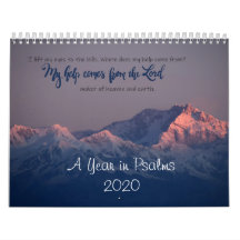 Ein Jahr im Psalm-Kalender