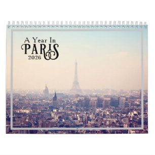 Ein Jahr in Paris 2026 Kalender