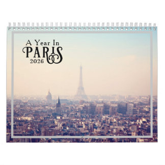 Ein Jahr in Paris 2026 Kalender