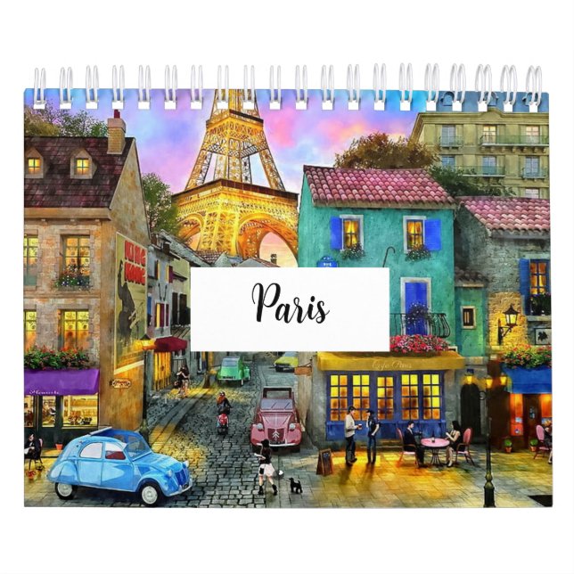 Ein Jahr in Paris: Der faszinierende Kalender des  (Titelbild)