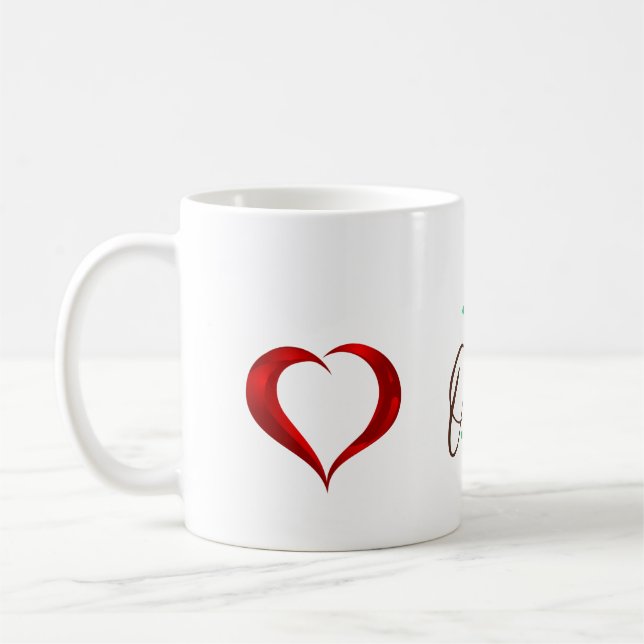 Ein Jahr Jahrestag Kaffeetasse (Links)